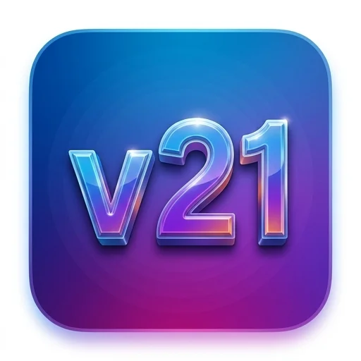 v21 Logo - Resmi